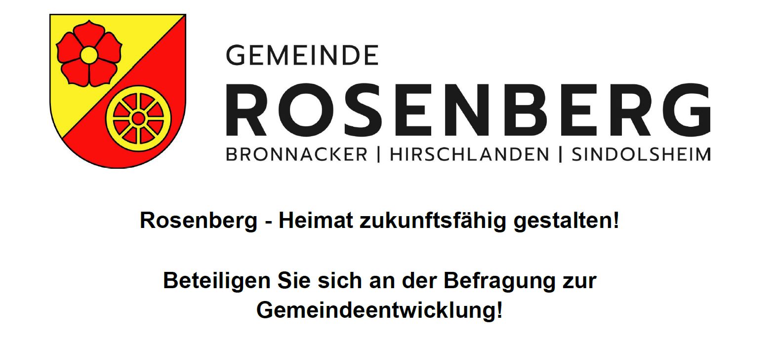Gemeindeentwicklungskonzept Rosenberg